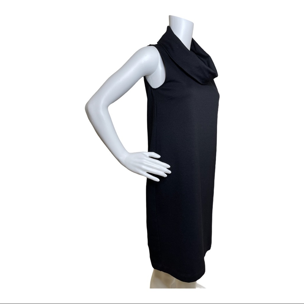 Banana Republic Black Cowl-Neck Slip Dress